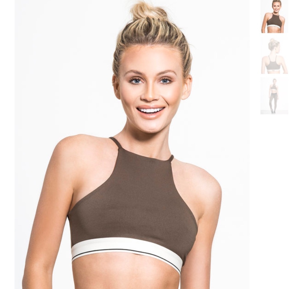 Olympia Activewear Thalia Sports Bra  Green Z21-15